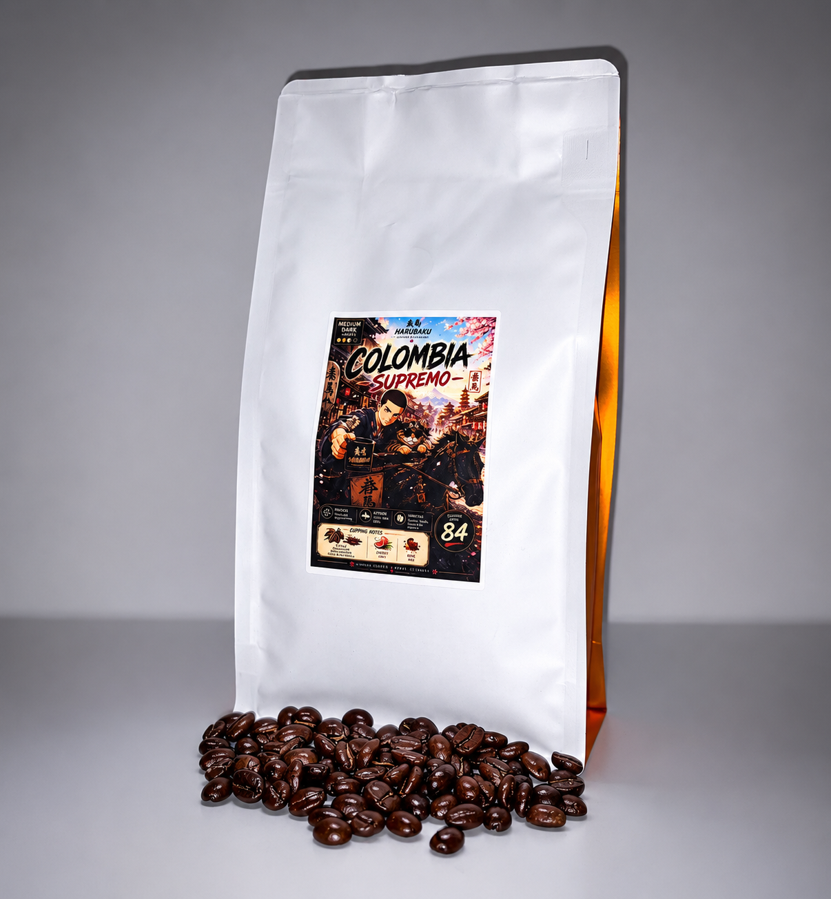Columbia Supremo - Medium-Dark - One Pound Bags